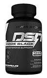 DSN Code Black, Code Black Testosterone Support Capsules, Vitamin D Zinc & herb Blend, 60 Capsules (30 Day Supply)