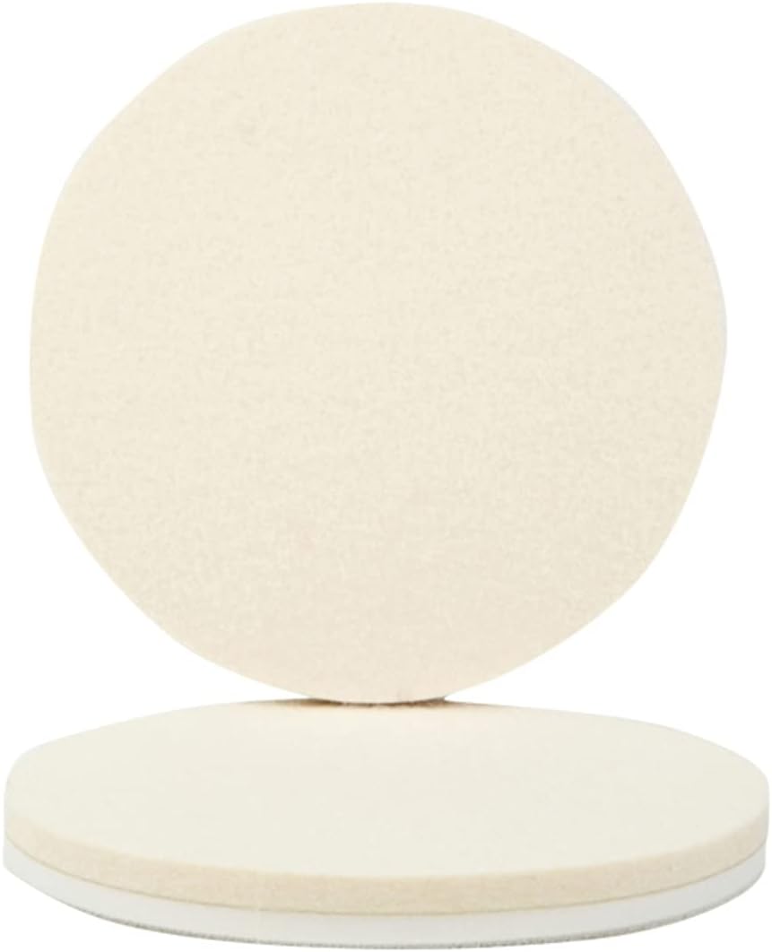 Amazon 洗車の王国 フェルトバフ 150mm ポリッシャー用 コンパウンド 研磨 ガラス面専用 油膜取り 250 ポリッシャー 車 バイク