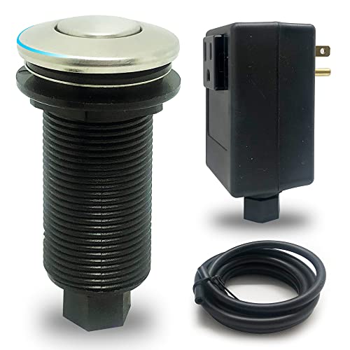 Garbage Disposal Air Switch Kit for Garbage Disposal Button 2.5'' Long
