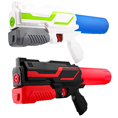 YOUNG CHOI'S 2 Packs Water Toy, Kids Toy Large Portable Water Gun Summer Beach Toys for Party and Outdoor Activity - Thumbnail 7