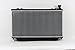 Radiator - Pacific Best Inc. Compatible/Replacement for 13044 08-09 Pontiac G8 6.0/6.2L, 11-11 Chevrolet Caprice PPV 6.0L - Plastic Tank, Aluminum Core