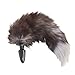 Greatcase New Top Fantasy Wild Fox Tail Stimulator Stimulation Anal Plug Butt for Women Adult Suppositories Cospaly Sex Toy