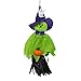 Annymall 3 Pack - Halloween Party Decoration Hanging Ghost Windsock, Spook Pumpkin Fly Witch Scarecrow Doll for Front Yard Patio Lawn Garden Party Decor and Holiday Decorations Themed