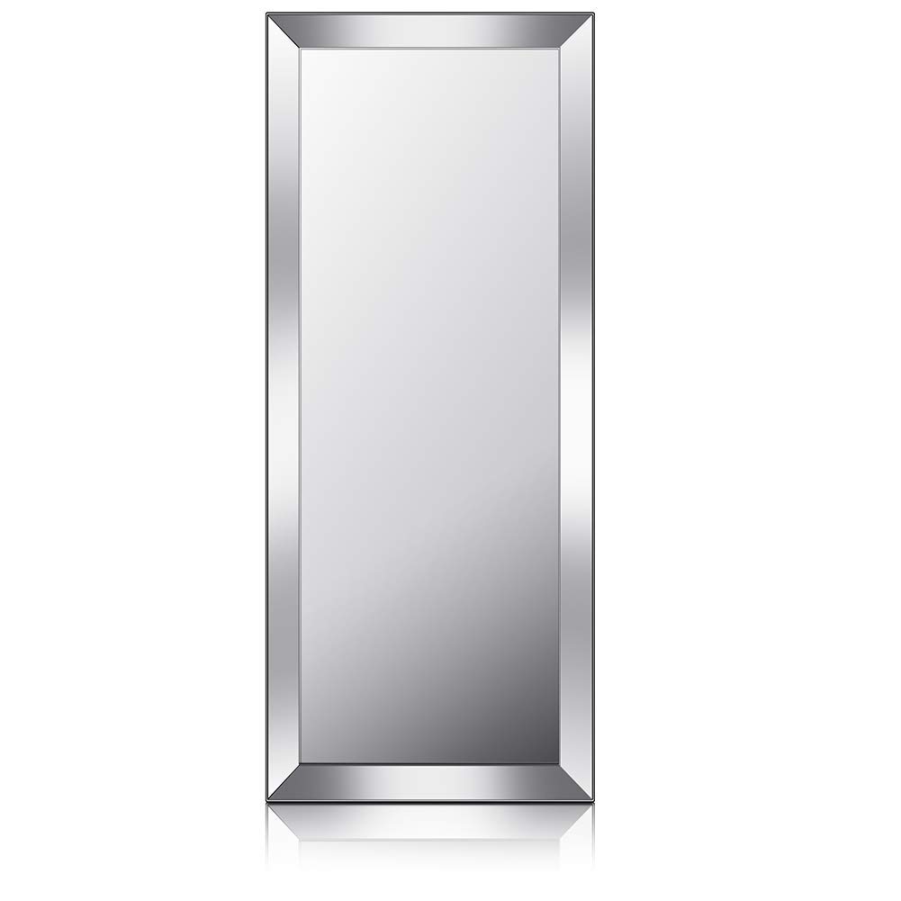 Openuye Full Length Mirror, 70"x30" Large Floor Mirror Full Length Standing or Wall-Mounted Mirror for Living Room/Bedroom/Bathroom (70"×30")