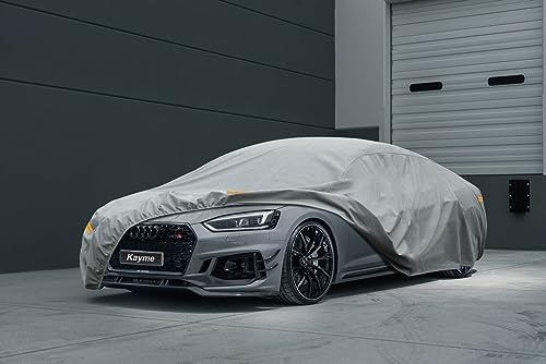 Kayme Cubierta de Coche Resistente a la Intemperie 3XL Coupe Cabrio Targa Resistente al Agua en Cualquier condición meteorológica para Coches
