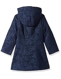 Jessica Simpson - Chaqueta de vestir para niña con cuello acogedor