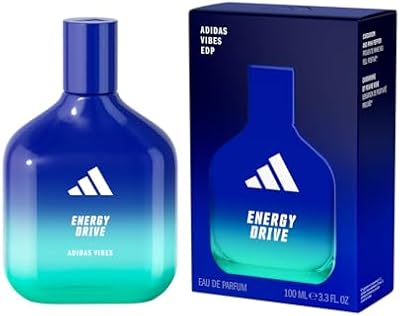 Vibes Energy Drive Eau de Parfum, langanhaltender, energiespendender Unisex-Duft mit natürlichen ätherischen Ölen, 100ml