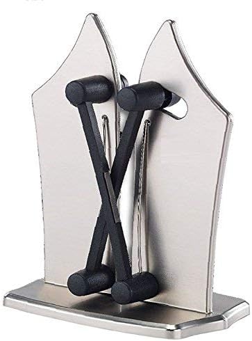 Kitchen Knife Sharpening System with Adjustable Knife Sharpening for Serrated, Straight Blades | Tungsten Knife Sharpener Sharpens and Polishes Kitchen, Japanese, Chef Knives