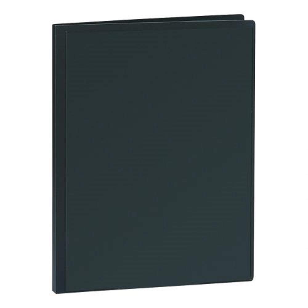 5 Star Office Display Book Rigid Cover Personalisable Polypropylene 40 Pockets Black