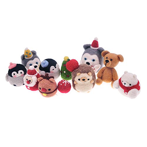 4 WOOLQUEEN+Animal+Needle+Felting+Character