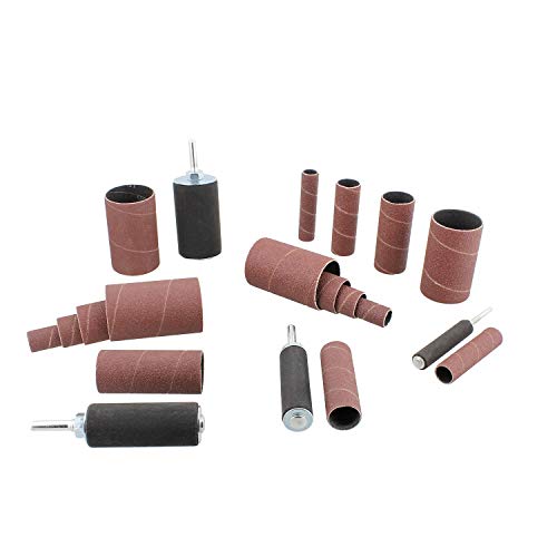 DCT 1/4 Inch Drive Drill Press Sanding Drum Kit Rubber Sanding Drums