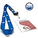 Cruise On Cruise Lanyard for Ship Cards – 2-Pack Retractable Badge & Waterproof Key Card Holder for Ship Cards – Cruise Essentials 2025-2026, Perfect for Travel & Vacation (Blue Anchor)