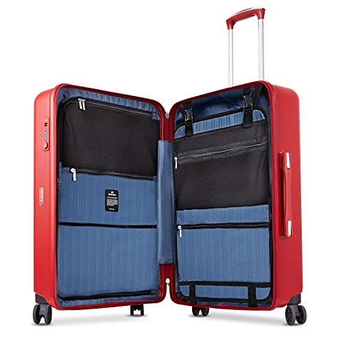 Echolac AMOS Hardside Luggage with Spinner Wheels,Carry On Suitcases