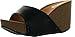 Refresh MARA-03 Women's Slide On Comfort Single Band Platform Wedge Sandal