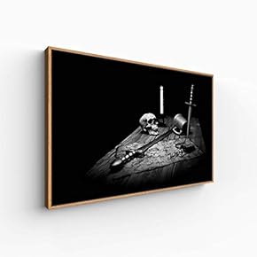 Canvas Wall Art for Living Room, Bedroom Black and White Article Framed Canvas Prints for Home Decoration Ready to Hang - 16x24 inches