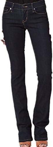 Dustin Clothes Low Rise Slim Fit Bootcut Jeans With Soft Stretch Indigo Rinced Denim