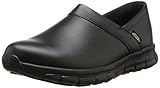 Skechers for Work Men's Sure Track Verteen Slip On, Black, 10.5 M US