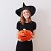 Windy City Novelties Black Witch Hat for Halloween - Fits Adults and Kids