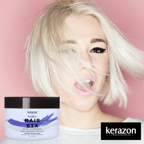 KERAZON Blonde Brazilian Hair Botox Treatment Purple Mask Platinum