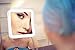 Charmax 7x Magnifying Lighted Makeup Mirror With Bag, Natural LED Lights Bathroom Vanity Mirror, Battery Operated Travel Mirror, Square