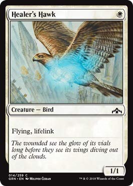 Magic: the Gathering - Healer39;s Hawk (014/259) - Guilds of Ravnica