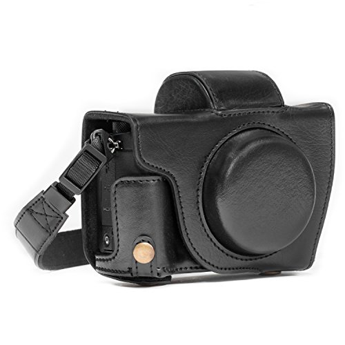 MegaGear Camera Case, Bag for Canon PowerShot G5 X Digital Camera (Black)