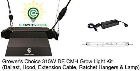 Growers Choice Horticultural Lighting 315W Double Ended DE CMH Kit CERAMIC METAL HALIDE LECMH (3K-Full Phase)