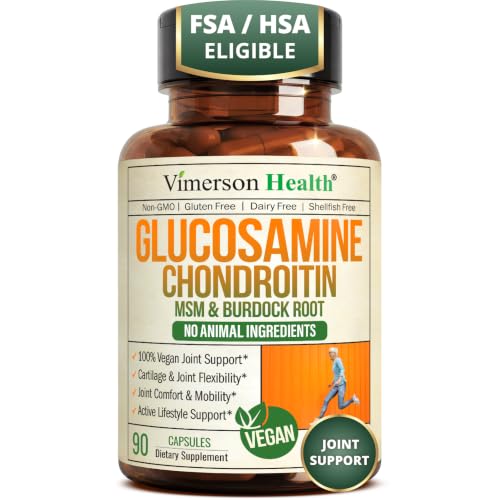 Vegan Glucosamine Chondroitin MSM Joint Supplement