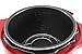 Elite Platinum EPC-414R 4 Quart Electric Pressure Cooker, Red (Stainless Steel)