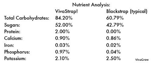 VivaStrap! Powdered Blackstrap Molasses Unsulphured Water Soluble 32oz - Thumbnail 2