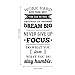 Vinyl Wall Art Decal - Work Hard Give Your Best You Can Do This - 40