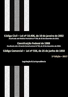 Livro Código Civil de 2002 - Constituição Federal de 1988 - Código Comercial