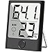Cbiumpro Humidity Gauge Hygrometer Indoor Thermometer Digital Humidity Monitor for Living Room, Greenhouse, Wine Cellar, Basement, Gun safe, Bathroom, Closet, Humidor - Mini Version