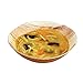PacknWood- 210BBB12-natural palm leaf bowl - palm leaf plates and bowls-bunny palm leaf bowl-palm leaf round deep- bowlsBamboo palm leaf round bowls-(6 oz, 4.7