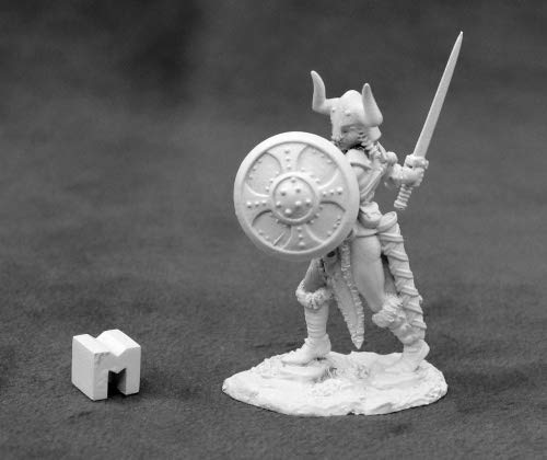 Reaper Miniatures Alena Frostblade, Female Barbarian #03931 Unpainted Metal