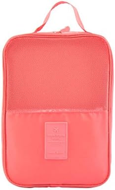 Amazhu Portable Travel Shoe Bags with Zipper Closure, Convenient for Packing System for Your Shoes, Space Saver Bag, Protect Shoes from Dirt and Smell of Your Shoes.