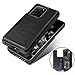Venoro Galaxy S20 Ultra Case, PU Leather Wallet Case for Samsung Galaxy S20 Ultra 5G 6.9inch Case (Black)