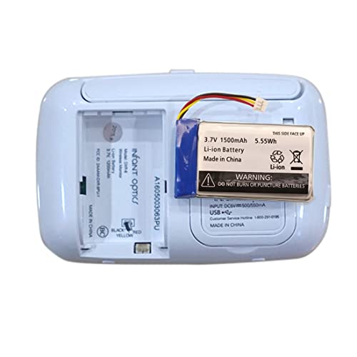 1500mAh Replacement Battery For Infant Optics DXR8 Video Baby Monitors