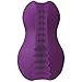 Doc Johnson Mood - Exciter - ULTRASKYN - Dual Texture Stroker - Narrow Side Has Massage Beads, Wide Side Has Thick Ribbing - Discrete - Male Masturbator - Purple