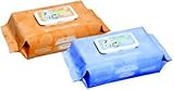 Nice 'N Clean Baby Wipes with Aloe, Travel Paks, Unscented, Hypoallergenic, Case of 12/40s (480 ct)