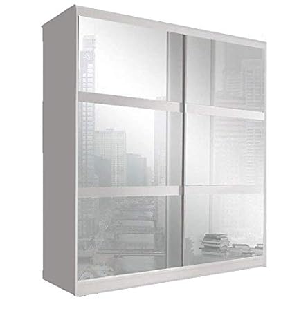 Checo Home And Garden Beautiful Modern Sliding Door Wardrobe 6 Ft