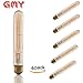GMY Lighting Tubular T10 Filament Bulb Vintage Style Edison Led Light Bulb Dimmable 7.5