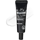 MIZON Black Snail All In One Cream Intensive Korean Skin Care Facial Moisturizing Snail Mucin Extract Travel Size (1.18 fl oz)