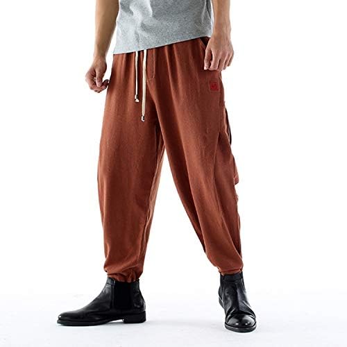 romantico Harem Pants Men Streetwear Wide Leg Pants Man Casual High Waist Hip Hop Loose Trousers Track Pants 4XL
