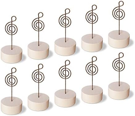 Tk Felly メモクリップ 音符 ト音記号 メモホルダー スピード対応 全国送料無料 メモスタンド 音楽 ピアノ カード立て 10個セット 写真立て 木製