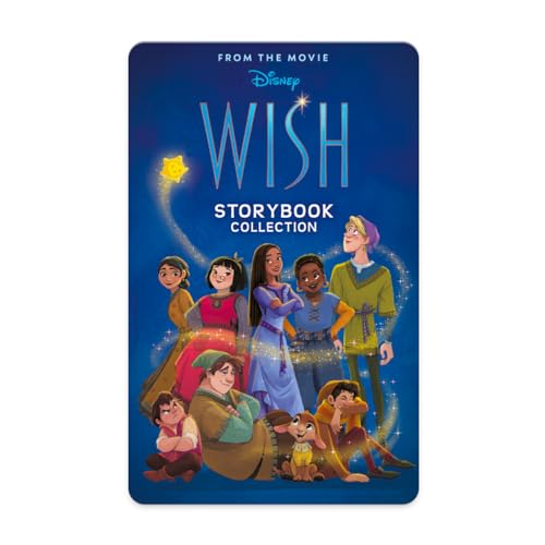 Yoto Disney Wish Storybook Collection – Kids Audio Card for Use with Player & Mini All-in-1 Audio Device, Screen-Free Listening with Fun Stories for Playtime Bedtime & Travel, 6+