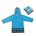 Cartoon Waterproof Children's Raincoat (M, Blue)