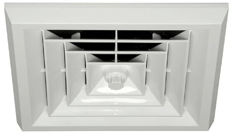 Havaco Quick Connect Ht Grb S1d White Square Ceiling Diffuser 8 7