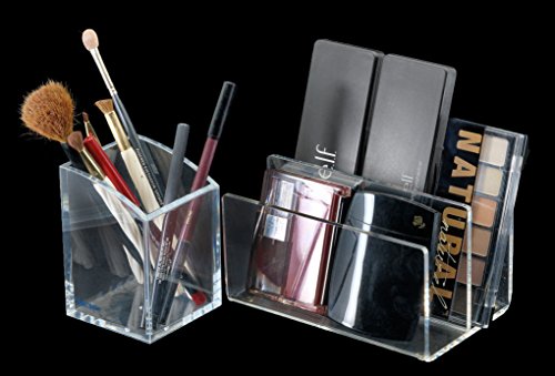 Kantek Acrylic Mini Sorter, 6-Inch Wide x 3.8-Inch Deep x 3.9-Inch High, Clear (AD50)