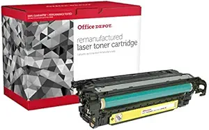 Office Depot OD3525Y (504A / CE252A) Remanufactured Yellow Toner Cartridge, CTG3525Y